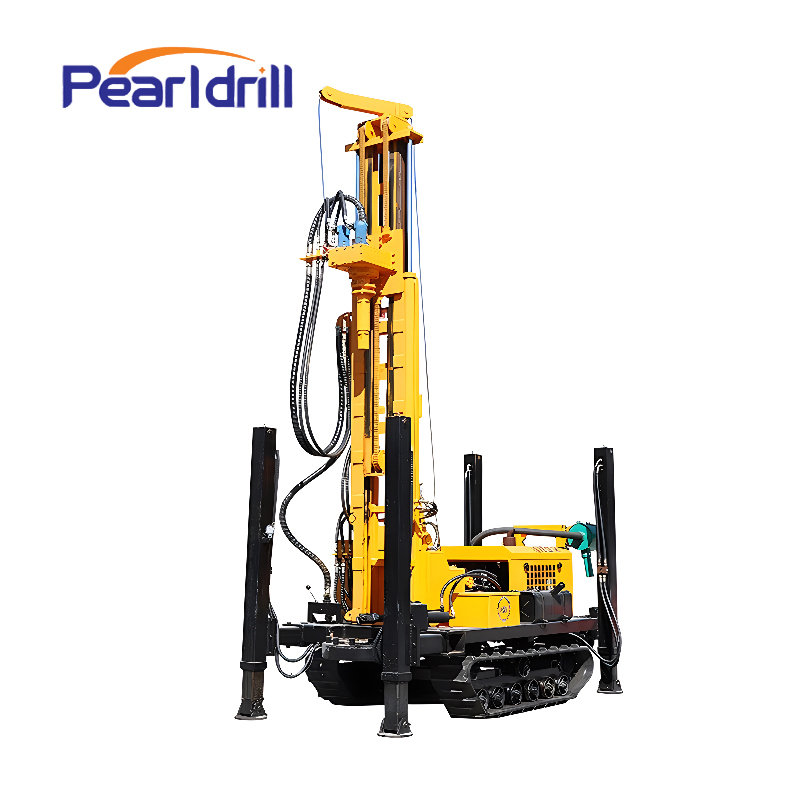 GZ-180m Crawler Pneumatic Water Well Drill Rig