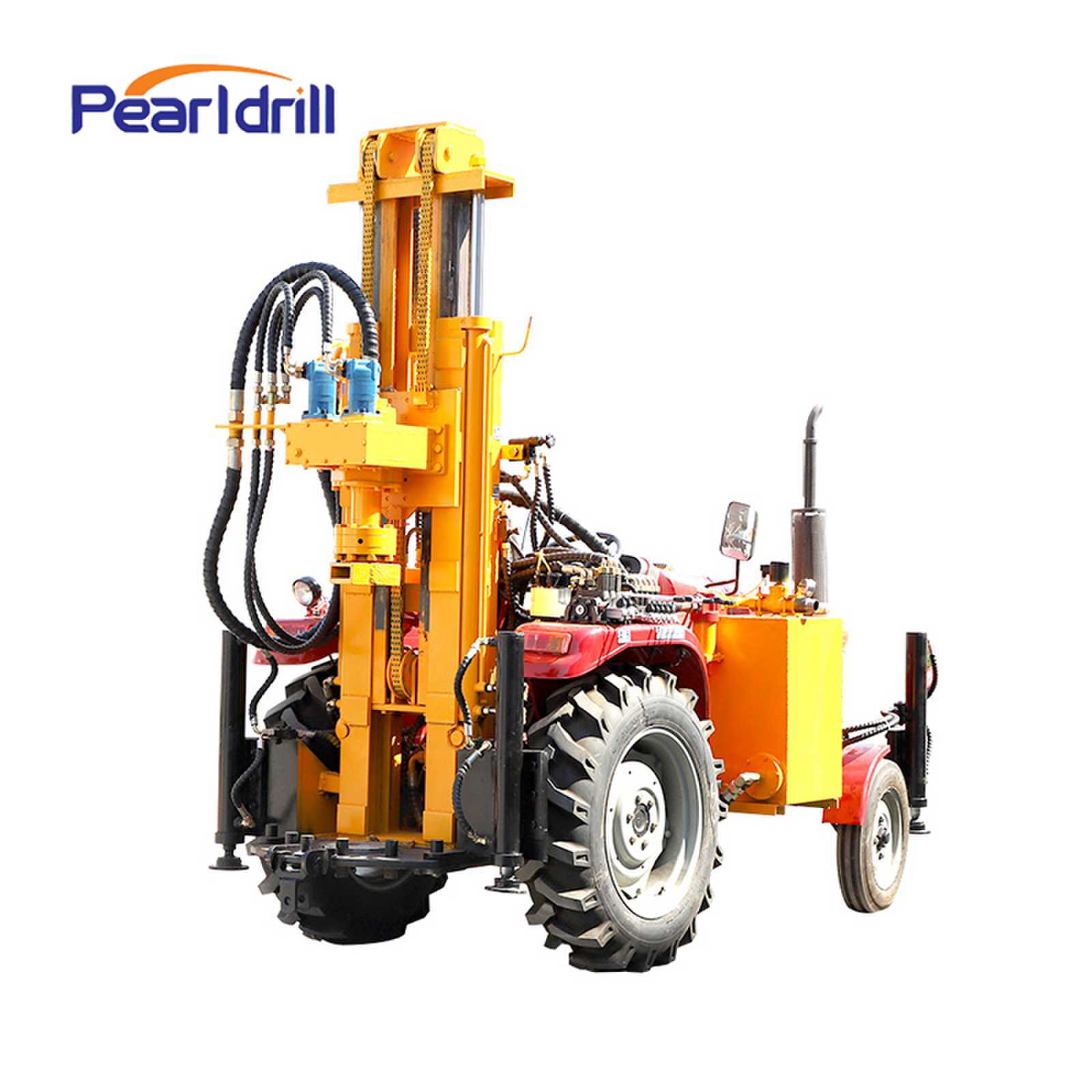 260m Tractor mounted Pneumatic Water Well Drill Rig